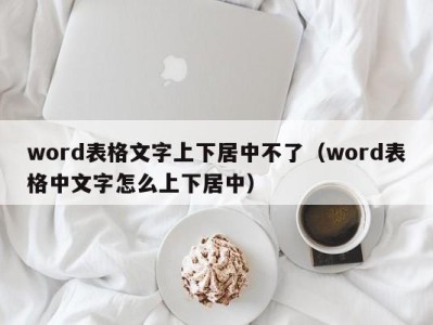 珠海word表格文字上下居中不了（word表格中文字怎么上下居中）