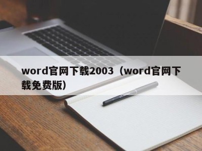 珠海word官网下载2003（word官网下载免费版）